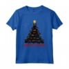 Maglietta Natalizia Merry Catmas con Scritta Gatto - Abbigliamento Natale Divertente per Amanti dei Gatti