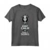 Maglietta Karaoke Keep Calm And Sing A Song - Regalo per Cantanti - Ideale per Compleanni e Feste