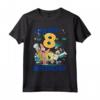 SpongeBob SquarePants It's My 8th Birthday Group Shot Maglietta - Official Viacom Apparel for Kids