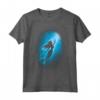 HapTiger Little Mermaid Ariel Swim Under Water Light Maglietta - Official Disney Apparel for Kids - 16PRIN10096A-002