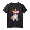 Queen's Platinum Jubilee 70 Years Souvenir British Corgi Dog T-shirt - Royal Family Celebration Gift for 2022
