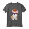 Queen's Platinum Jubilee 70 Years Souvenir British Corgi Dog T-shirt - Royal Family Celebration Gift for 2022