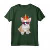 Queen's Platinum Jubilee 70 Years Souvenir British Corgi Dog T-shirt - Royal Family Celebration Gift for 2022