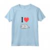 I Love Seal - Cute Seal in stile fumetto Maglietta - Regalo divertente per amanti delle foche e del mare - Ideale per Compleanno o Natale