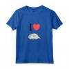 I Love Seal - Cute Seal in stile fumetto Maglietta - Regalo divertente per amanti delle foche e del mare - Ideale per Compleanno o Natale