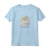 Star Wars The Mandalorian The Child Floating Pod Watercolor Maglietta - Official Baby Yoda Tee for Fans