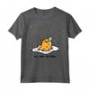 Gudetama è Meh Compleanno Maglietta - Licenza Ufficiale HapTiger - Ideale per Appassionati di Gudetama