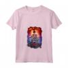 HapTiger Group Shot Poster Fade Maglietta con Collo a V - Abbigliamento Ufficiale con Licenza - 19NXST00004A-001