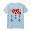 Clown Costume Halloween Circus Girls Boys Women Men Kids Maglietta - Funny Vintage DIY Clown Outfit for Adults and Kids - Perfect for Halloween or Circus Birthday Party