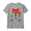 Clown Costume Halloween Circus Girls Boys Women Men Kids Maglietta - Funny Vintage DIY Clown Outfit for Adults and Kids - Perfect for Halloween or Circus Birthday Party