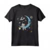 Astronaut Fishing Bitcoin Cryptocurrency - Funny Crypto Moon Maglietta for Bitcoin Miners and Enthusiasts - Unique Tee for Investors and Traders