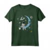 Astronaut Fishing Bitcoin Cryptocurrency - Funny Crypto Moon Maglietta for Bitcoin Miners and Enthusiasts - Unique Tee for Investors and Traders