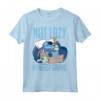 HapTiger Lilo & Stitch Not Lazy Energy Saving Maglietta - Officially Licensed Disney Apparel 19DNLS00006A-001