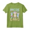 JGA Donne Addio al Nubilato - T-shirt Team Bride con Design da Sposa e Unicorni per Damigelle - Outfit Perfetto per la Festa