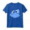 HapTiger Pixar Inside Out Sad Face Halloween Maglietta - Officially Licensed Apparel for Pixar Fans