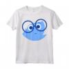 HapTiger Pixar Inside Out Sad Face Halloween Maglietta - Officially Licensed Apparel for Pixar Fans