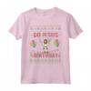 Go Jesus it's Your Birthday Ugly Christmas Maglione Maglietta - Regalo Divertente per Natale - Ideale per Donna, Uomo, Festa della Mamma o Compleanno