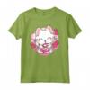 Carino Kawaii Gatto Giapponese Fragola Latte Anime Neko Otaku Maglietta - Stampa Rosa Latte per Amanti dell'Anime e del Kawaii