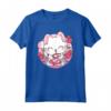 Carino Kawaii Gatto Giapponese Fragola Latte Anime Neko Otaku Maglietta - Stampa Rosa Latte per Amanti dell'Anime e del Kawaii