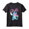 HapTiger Lilo and Stitch Neon Ice Cream Chill Drip Maglietta - Official Merchandise for Women, Men, Boys, and Girls - Perfect Family T-Shirt