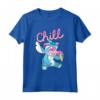 HapTiger Lilo and Stitch Neon Ice Cream Chill Drip Maglietta - Official Merchandise for Women, Men, Boys, and Girls - Perfect Family T-Shirt