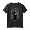 HapTiger I'm Not Weird Everyone Else Is Quote Maglietta - Officially Licensed Gothic T-Shirt for Men and Women - Addams Family and Supernatural Themes