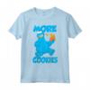 HapTiger Cookie Monster More Cookies - Maglietta con Licenza Ufficiale per Adulti, Bambini e Donne - Divertente Tee Shirt