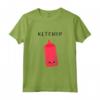 Carino Ketchup Senape Matching Best Friends T-Shirt Maglietta - Abiti Abbinati per Coppie di Migliori Amici