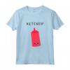 Carino Ketchup Senape Matching Best Friends T-Shirt Maglietta - Abiti Abbinati per Coppie di Migliori Amici