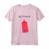 Carino Ketchup Senape Matching Best Friends T-Shirt Maglietta - Abiti Abbinati per Coppie di Migliori Amici