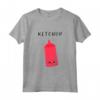 Carino Ketchup Senape Matching Best Friends T-Shirt Maglietta - Abiti Abbinati per Coppie di Migliori Amici