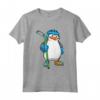 Pinguino HapTiger Sport Maglietta - Design Unico per Amanti dell'Hockey su Ghiaccio - Ideale per Compleanno