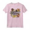HapTiger Lion King Distressed Main Cast Logo Maglietta - Officially Licensed Apparel - Perfect for Disney Fans - 17PXLK00198A-001