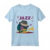 Jazz Classic Music Trombone e Vinile - Smooth Jazz Music Maglietta per Appassionati di Musica - Ideale per Natale e Riunioni di Classe