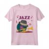 Jazz Classic Music Trombone e Vinile - Smooth Jazz Music Maglietta per Appassionati di Musica - Ideale per Natale e Riunioni di Classe