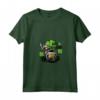 HapTiger Groot & Rocket Racoon Let's Shamrock Maglietta con Collo a V - Official Marvel St. Patrick's Day Tee for Men, Women, Boys, Girls