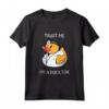 Trust Me I'm A Ducktor - Funny Doctor Duck Meme Maglietta per Veterinari e Amanti delle Anatre - Ideale per Regali Compleanno e Natale