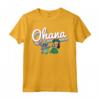 HapTiger Lilo & Stitch Pride Ohana Rainbow Maglietta - Official Licensed Disney Apparel for LGBTQ+ Supporters