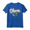 HapTiger Lilo & Stitch Pride Ohana Rainbow Maglietta - Official Licensed Disney Apparel for LGBTQ+ Supporters