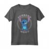 HapTiger Lilo and Stitch Angry Stitch Current Mood Maglietta - Official Disney Merchandise for Women, Men, Boys, and Girls