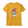HapTiger Little Mermaid Ariel 5th Birthday Princess Maglietta - Officially Licensed Apparel for Princess Ariel - Perfect Gift for a 5th Birthday