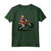 Kinder Moto Cross - Maglietta da motocross per bambini - Ideale per Regalo di Compleanno o Natale