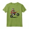 Kinder Moto Cross - Maglietta da motocross per bambini - Ideale per Regalo di Compleanno o Natale