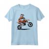 Kinder Moto Cross - Maglietta da motocross per bambini - Ideale per Regalo di Compleanno o Natale