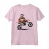 Kinder Moto Cross - Maglietta da motocross per bambini - Ideale per Regalo di Compleanno o Natale