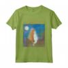 HapTiger The Aristocats Duchess & Thomas Night Sky Portrait Maglietta - Officially Licensed Disney Apparel for Fans