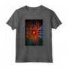 HapTiger Group Upside Down Hallway Poster Maglietta - Official Licensed Apparel for Fans