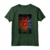 HapTiger Group Upside Down Hallway Poster Maglietta - Official Licensed Apparel for Fans