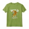 Maglietta Wild Tiger - Design Grafico alla Moda - Funny Tiger T-shirt per Uomo/Donne/Ragazzi/Ragazze/Bambini
