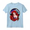 HapTiger Little Mermaid Ariel Sailor Tattoo Maglietta - Official Disney Apparel 16PRIN461 - Part of Your World Design